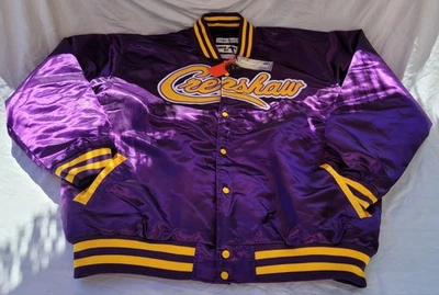 Headgear Classic Crenshaw Lebron James Jacket Purple Yellow 7XL New With Tags  - image 1 of 4