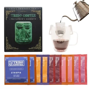 Café portátil de una sola porción verter sobre café de goteo - Variante de reserva de corsario... - Imagen 1 de 9