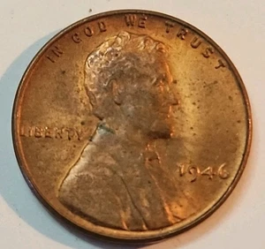 1946-P LINCOLN WHEAT CENT PENNY GEM  - Picture 1 of 2
