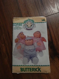 NEW/UNCUT!  Vintage "Cabbage Patch Kids" Preemies #346 Layette Sewing Pattern - Picture 1 of 2