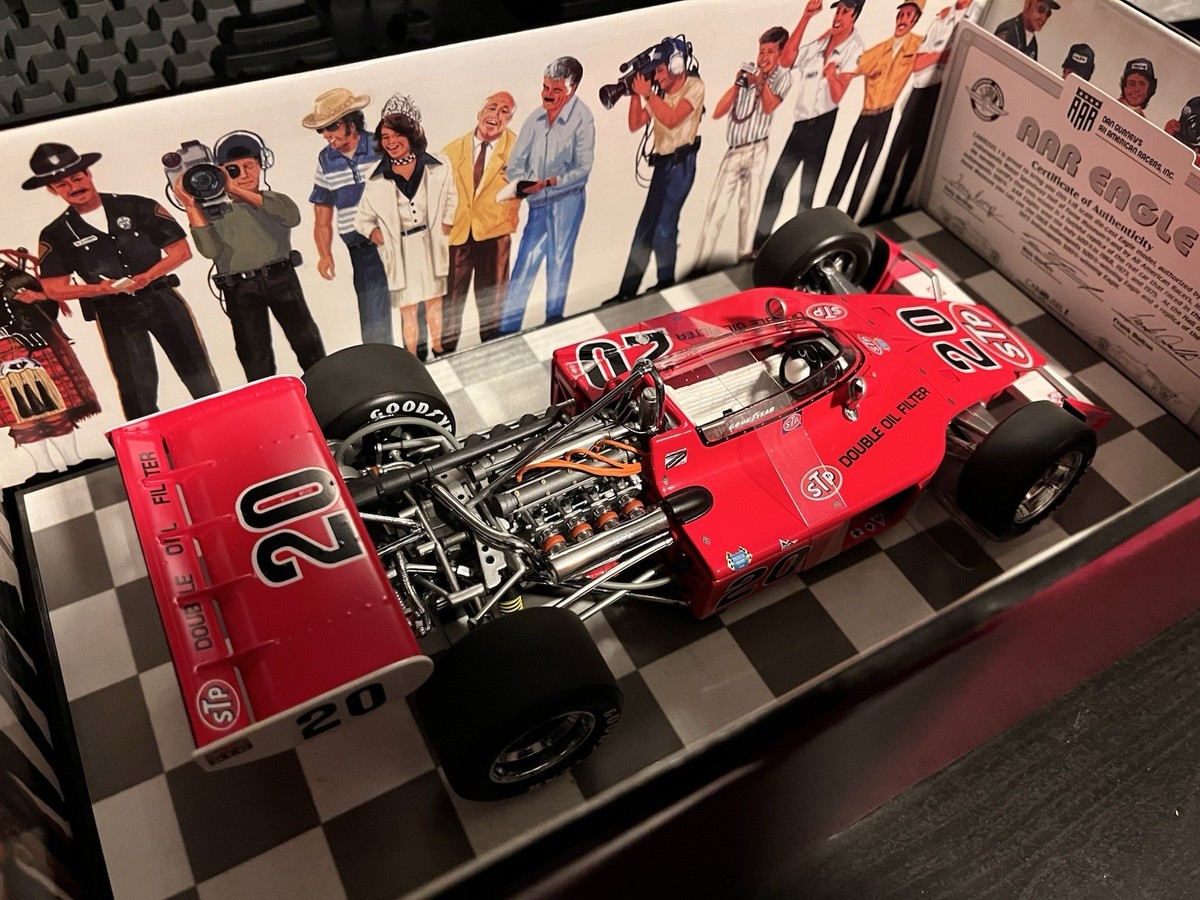 超貴重カルーセル１製　AARイーグル　1／１８　１９７３インディー５００ 中古品 超貴重カルーセル1製 AARイーグル 1／18 1973インディー