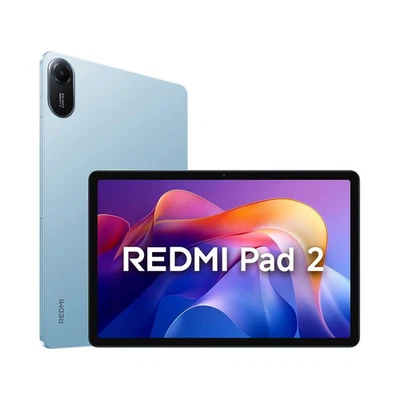 Redmi Pad 2 Tablet-4GB RAM 128GB-HyperOS 2-2.5K Sharp & Clear Display-Sky Blue - Image 1 of 4