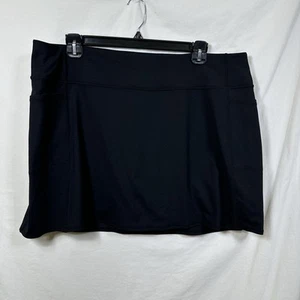 NWT Skechers The Go Walk GoFlex Skort Women's Black 3XL Tennis Pickleball Golf - Picture 1 of 9