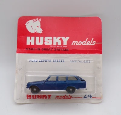 HUSKY MODELS 24 FORD ZEPHYR ESTATE AZUL MUY CASI COMO NUEVO Foto 1 de 4