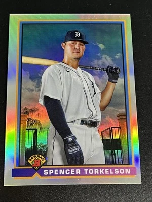 2021 Bowman - 1991 Bowman Spencer Torkelson #91B-ST - Detroit Tigers - Image 1 of 2