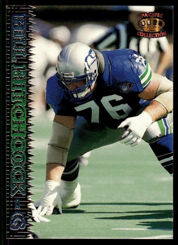1995 Pacific Bill Hitchcock Seattle Seahawks #361 23825 - Image 1 of 2