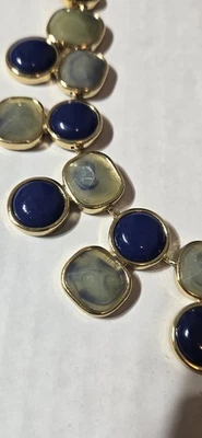 Collar babero vintage Banana Republic piedra azul usado en excelente estado Foto 1 de 4