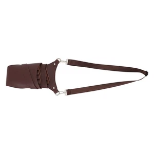 Hairdresser Scissor Bag Barber Scissor Holster PU Leather Multifunctional - Picture 1 of 12