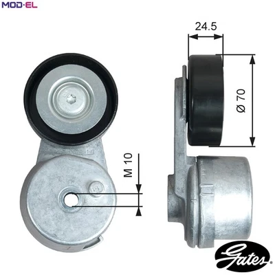 BELT TENSIONER VRIBBED BELT T39375 FOR VAUXHALL CORSA/Mk/IV ADAM VIVA ASTRA 1.0L - Image 1 of 4