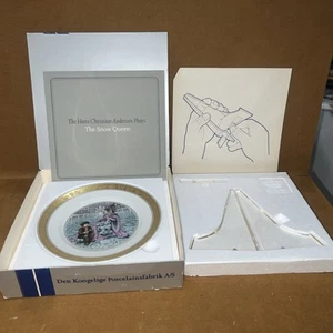 1975 THE HANS CHRISTIAN ANDERSEN PLATES 7.5" The Snow Queen COLLECTIBLE Boxed - Picture 1 of 9