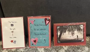 Papyrus Lot Of 3 Happy Valentine's Day Cards Love Spouse Partner Sweetheart New - Picture 1 of 9