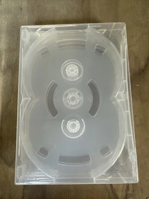 10 x SCANAVO 10 Disc Replacement DVD/CD/ BLU RAY Case Box 30mm Spine and Sleeve