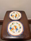 Pair Of Art Deco Barker Brothers Parrot Plates