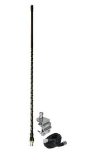 ProComm HSS995-4B 4 ft Single Fiberglass CB Radio Antenna Mirror Mount - Picture 1 of 1