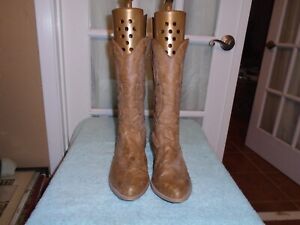 Women's Coconuts By Matisse Gaucho Boots Tan US Size 8.5 M