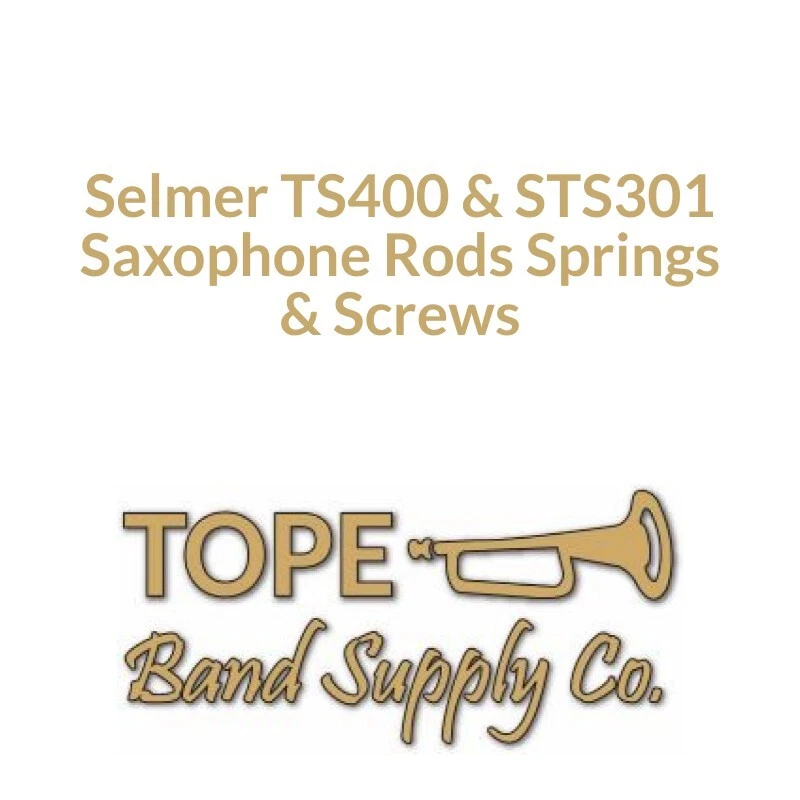 Selmer STS301 & TS400 Tenor Saxophone Hinge Rods, Springs & Screw Sets - Image 1 of 1