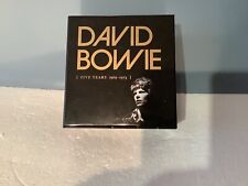 david bowie five years cd box set 1969 - 1973 Mint 2015 Gold CDs Rare Item
