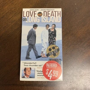 LOVE AND DEATH ON LONG ISLAND John Hurt VHS Gay Interest 90s - Picture 1 of 2