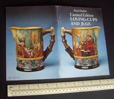 1981 Vintage Booklet Royal Doulton Limited Edition Loving Cups & Jugs. R.Dennis 