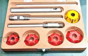 Carbide Tipped Valve Seat Cutter 5 Pcs Set For Vintage & Modern Car & Bikes USA - Picture 1 of 3