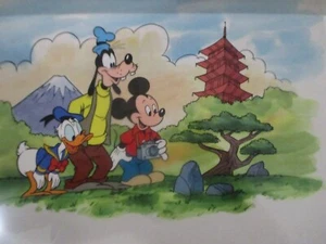 WALT DISNEY CEL ORIGINAL ANIMATION PRODUCTION HAND PAINTED MULTI LAYERED 1 OF 1 - Picture 1 of 11