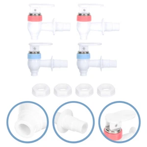 4 Sets Warmwasserhähne Kaltreiniger Ventil Büro Ersatz Kühler - Bild 1 von 12