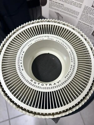 FREE SHIPPING! Sawyer’s Rototray Slide Tray Holds 100 2” X 2” Slides - Image 1 of 3