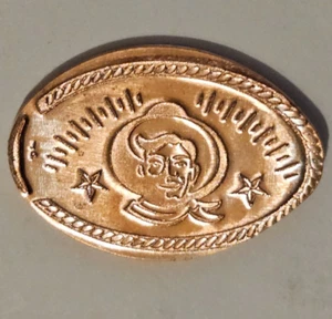 BIG TEX GIANT STATUE State Fair Texas RELIANT Elongated Lucky Penny coin token - Picture 1 of 10