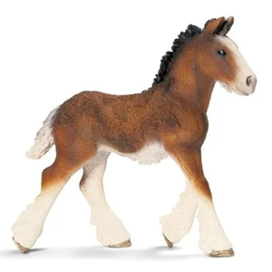 NEW Schleich 13736 Shire Foal Horse Equine RETIRED farm life animal figurine toy - Picture 1 of 3