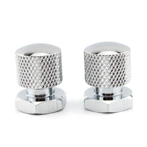 Fit For Harley Fat Boy FLSTF 2007-2017 2016 Aluminum Chrome Mounting Nuts Bolts - Picture 1 of 11