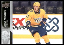 2021 Upper Deck #101 Viktor Arvidsson Nashville Predators Hockey Card