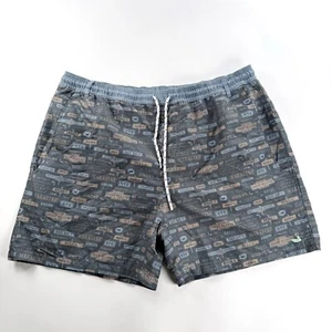 Southern Marsh Avenues Swim Trunks men's M Grey Preppy Pool Beach Boat Coastal - Picture 1 of 14