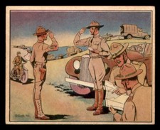 1941 R157 Gum Uncle Sam #12 How To Tell An Officer'S Rank EX *d3