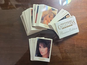 1992 PENTHOUSE COLLECTORS EDITION 122 base card set ALL TRICARDS PRESENT - Picture 1 of 2