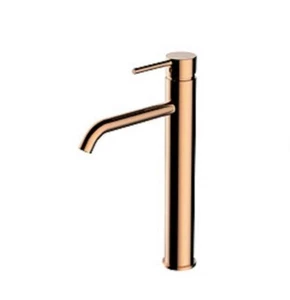 Burnished Copper high mixer tap faucet slim long spout top mount tall mixer 2024 - Picture 1 of 5