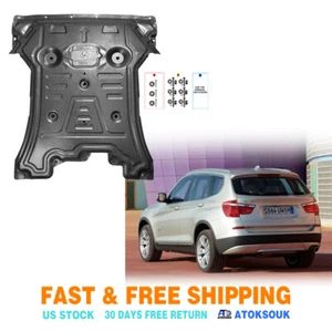 For BMW X3 F25 2011-2017 Under Engine Splash Guards Front Engine Mud Flaps - Picture 1 of 14