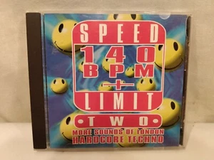 SPEED LIMIT 140 BPM + TWO: MORE SOUNDS OF LONDON HARDCORE TECHNO - V/A - CD - Imagen 1 de 3