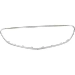 New Center Grille Trim Fits 2014-2016 Mercedes Benz E350 2128852574 MB1202104 - Picture 1 of 5