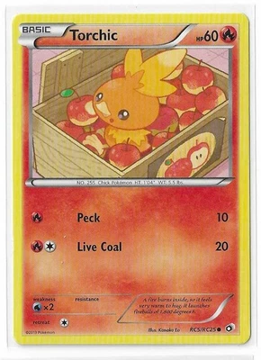 Torchic RC5/RC25 Holo Legendary Treasures Radiant Collection Pokemon TCG NM - Image 1 of 2