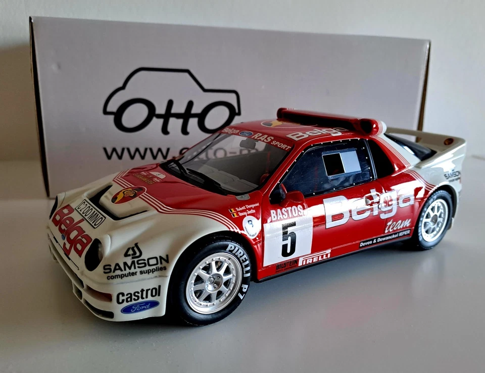 Otomóvil Ford RS200 1/18 Team Belga Droogmans Joosten - Imagen 1 de 4