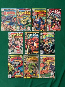 Omega el desconocido (1976) #1-10 serie completa, Marvel Comics en muy buen estado - bien/en muy buen estado + - Imagen 1 de 15
