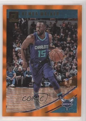 2018-19 Panini Donruss Holo Orange Laser Kemba Walker #8 - Image 1 of 2