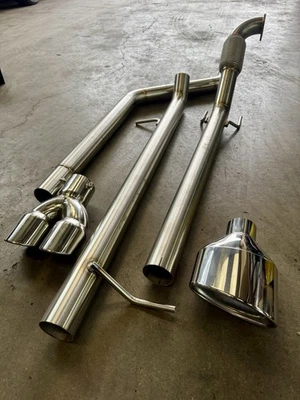 Ligne Inox 63,5mm - 1.9 TDI - Seat Leon 1m/Toledo / Audi A3 8L / Vw Golf 4/bora - Immagine 1 di 4