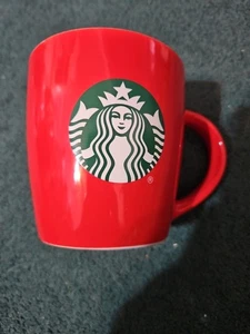 Starbucks 2020 Holiday Christmas 12oz Red Coffee Keramik Meerjungfrau Tasse Becher - Bild 1 von 6