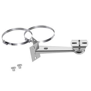 Stable 304 Stainless Steel Wall Mount for Security Cameras Extension Rod - Photo 1/11