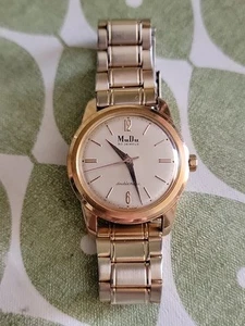 Reloj Pulsera Retro Doublematic Vintage Años 60 MuDu 30 Joyas Automático Hecho en Suiza - Imagen 1 de 9