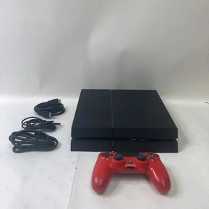 Sony PlayStation 4 PS4 500GB Black Console Gaming System CUH-1215A - Picture 1 of 12