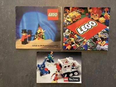 Lotto Catalogo Lego 1988, 1991, Technic - Immagine 1 di 4