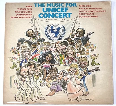 Various ‎– The Music For Unicef Concert: A Gift Of Song - Polydor Colombia 979 - Image 1 of 4