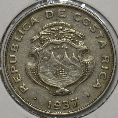 Costa Rica 1937 25 Centimos 196276 combine shipping - Image 1 of 2
